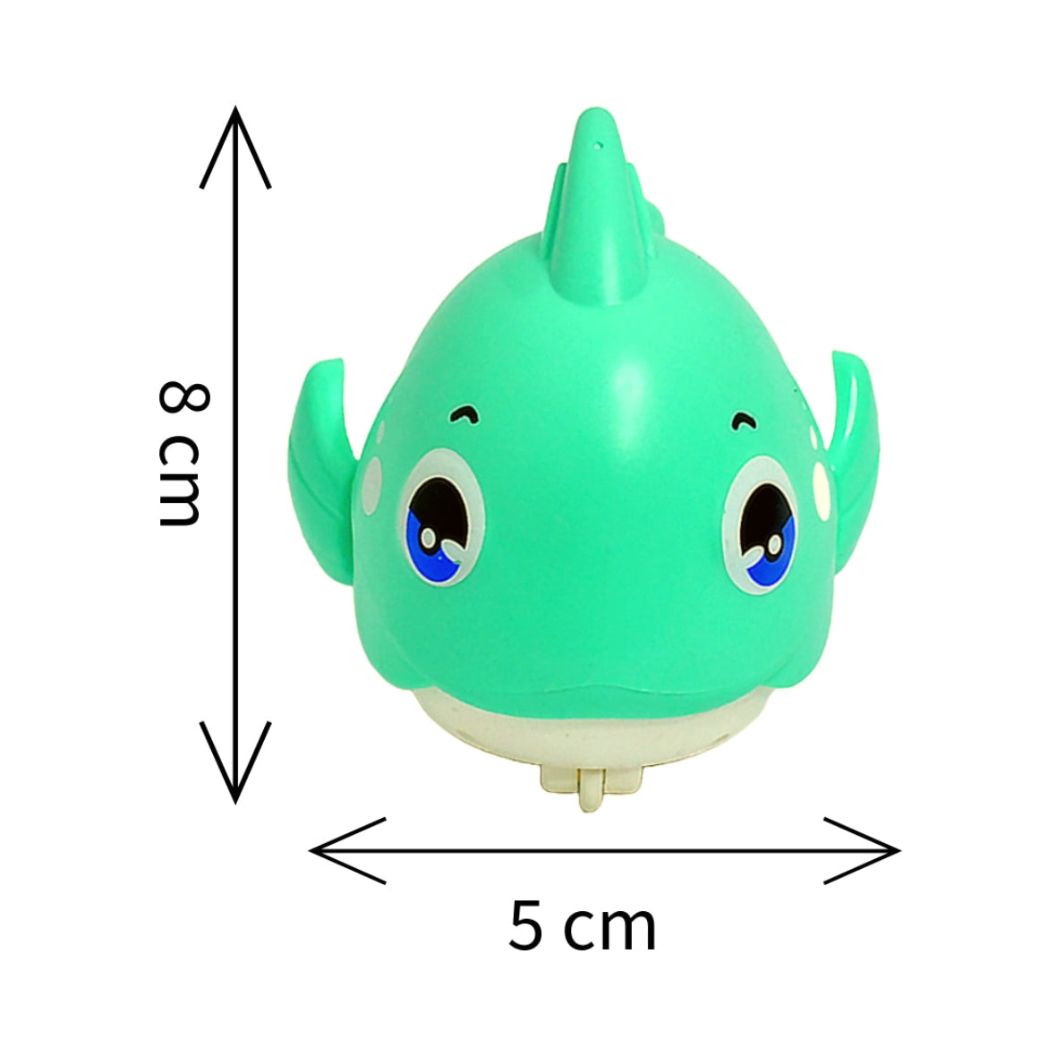 Press and Go Wind-Up Fish Toy 