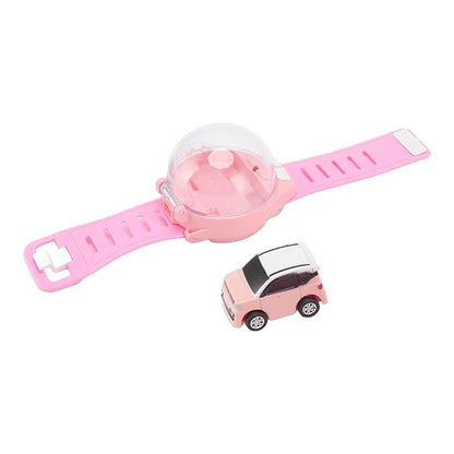 Remote Control Watch Car Toy – 2.4GHz Rechargeable Mini Wrist Racing Car