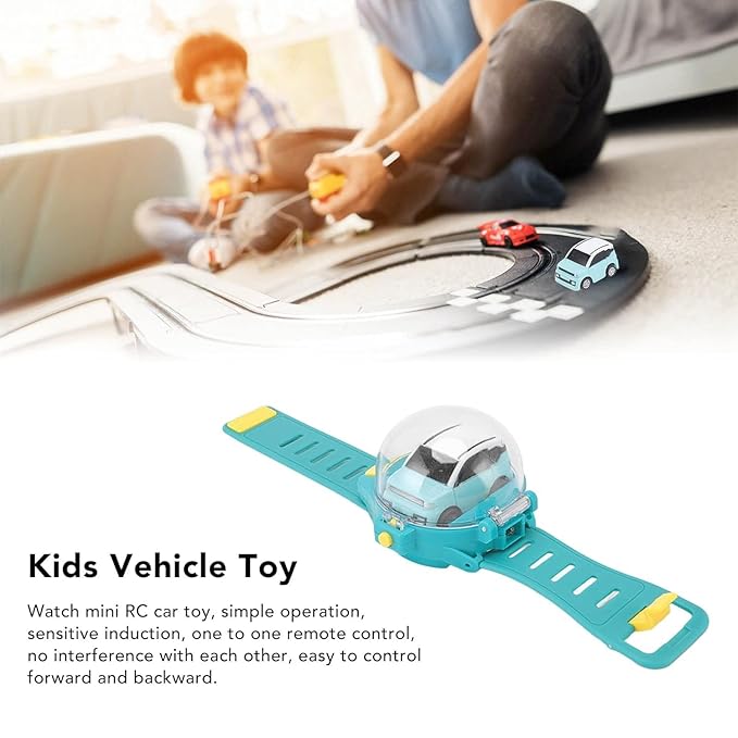 Remote Control Watch Car Toy – 2.4GHz Rechargeable Mini Wrist Racing Car