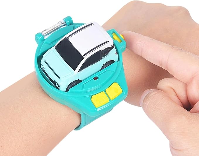 Remote Control Watch Car Toy – 2.4GHz Rechargeable Mini Wrist Racing Car