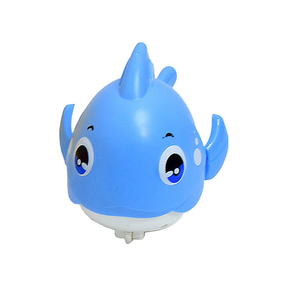 Press and Go Wind-Up Fish Toy for Kids