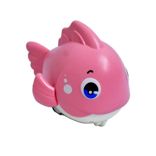 Press and Go Wind-Up Fish Toy for Kids