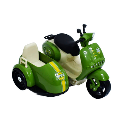 Retro Pedal Three Wheeled Motorcycle Toy