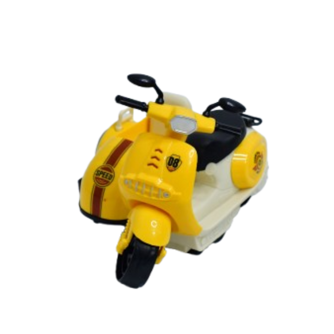 Retro Pedal Three Wheeled Motorcycle Toy
