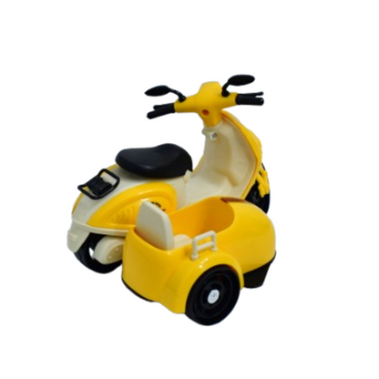 Retro Pedal Three Wheeled Motorcycle Toy